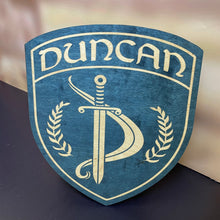 Load image into Gallery viewer, This Duncan Hall Wall Sign measures 16" x 14".