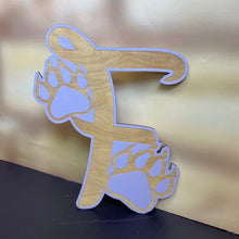 Load image into Gallery viewer, This Flaherty Hall Wall Sign measures 15" x 19" and looks great in any setting!