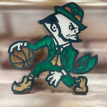 Load image into Gallery viewer, Premium Notre Dame Basketball Leprechaun