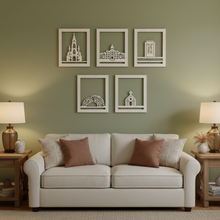 Load image into Gallery viewer, Notre Dame Campus Silhouettes