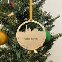 Load image into Gallery viewer, Commemorate the graduation year of an esteemed Notre Dame alum with this excellent ornament!