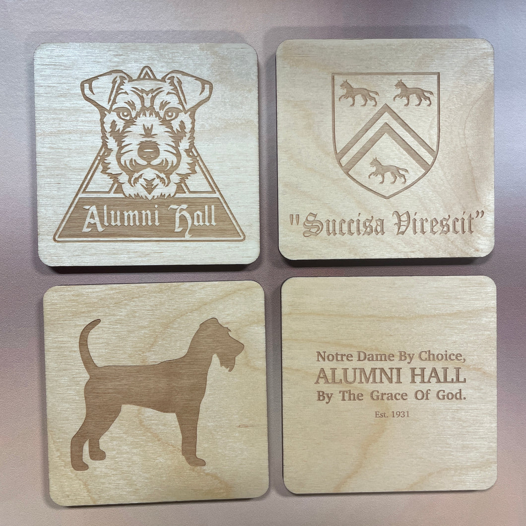 Alumni Hall Coaster Set
