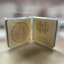 Load image into Gallery viewer, Notre Dame Engineering Program Coaster Sets

