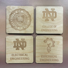 Load image into Gallery viewer, Notre Dame Engineering Program Coaster Sets
