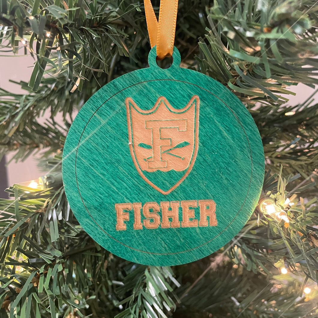 Fisher Hall Christmas Ornament