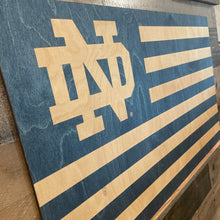 Load image into Gallery viewer, Notre Dame Flag Wall Art
