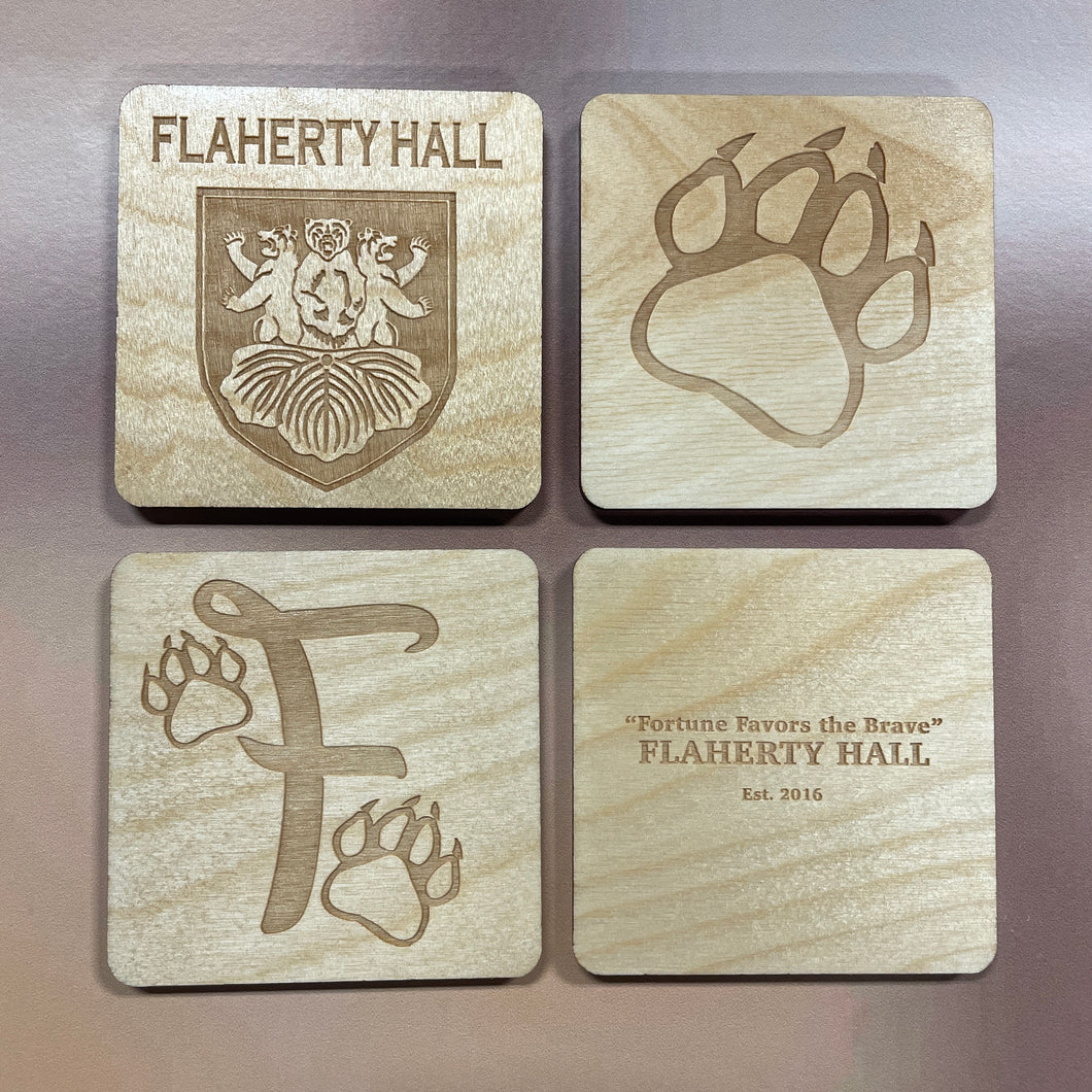 Flaherty Hall Coaster Set