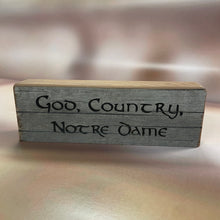 Load image into Gallery viewer, Notre Dame Stadium Bench Desk Accessory
