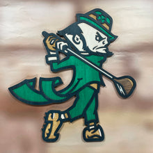 Load image into Gallery viewer, Premium Notre Dame Golf Leprechaun
