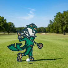 Load image into Gallery viewer, Premium Notre Dame Golf Leprechaun
