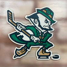 Load image into Gallery viewer, Premium Notre Dame Hockey Leprechaun

