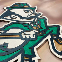 Load image into Gallery viewer, Premium Notre Dame Hockey Leprechaun
