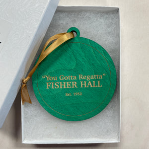 Fisher Hall Christmas Ornament