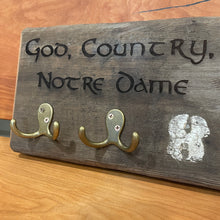 Load image into Gallery viewer, Notre Dame Stadium Bench Key Holder
