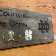 Load image into Gallery viewer, Notre Dame Stadium Bench Key Holder
