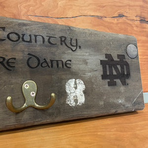 Notre Dame Stadium Bench Key Holder