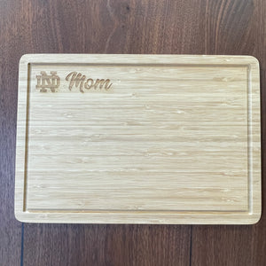Notre Dame Mom Cutting Board