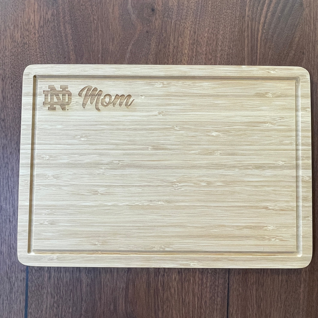 Notre Dame Mom Cutting Board