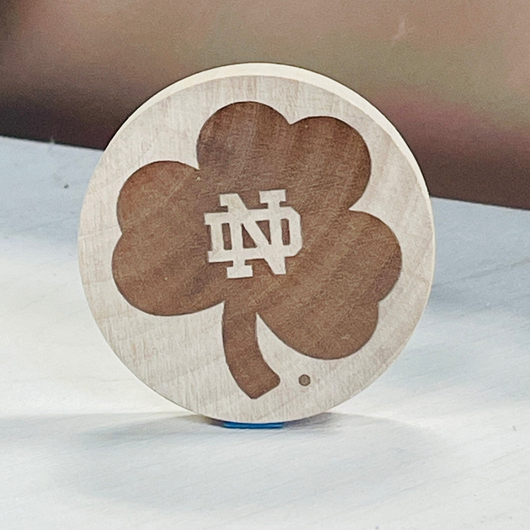 Round Wooden Bottle Opener