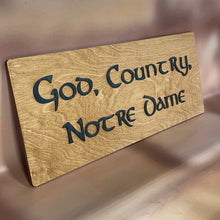 Load image into Gallery viewer, Premium God, Country, Notre Dame Wall Art

