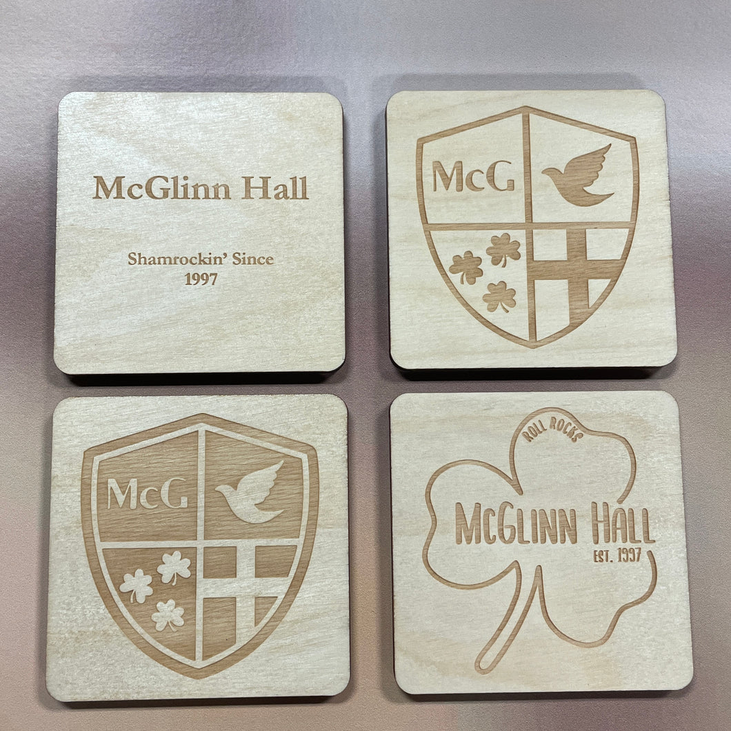 McGlinn Hall Coaster Set