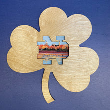 Load image into Gallery viewer, Gold Shamrock with Kathleen Keifer Print - 12&quot;
