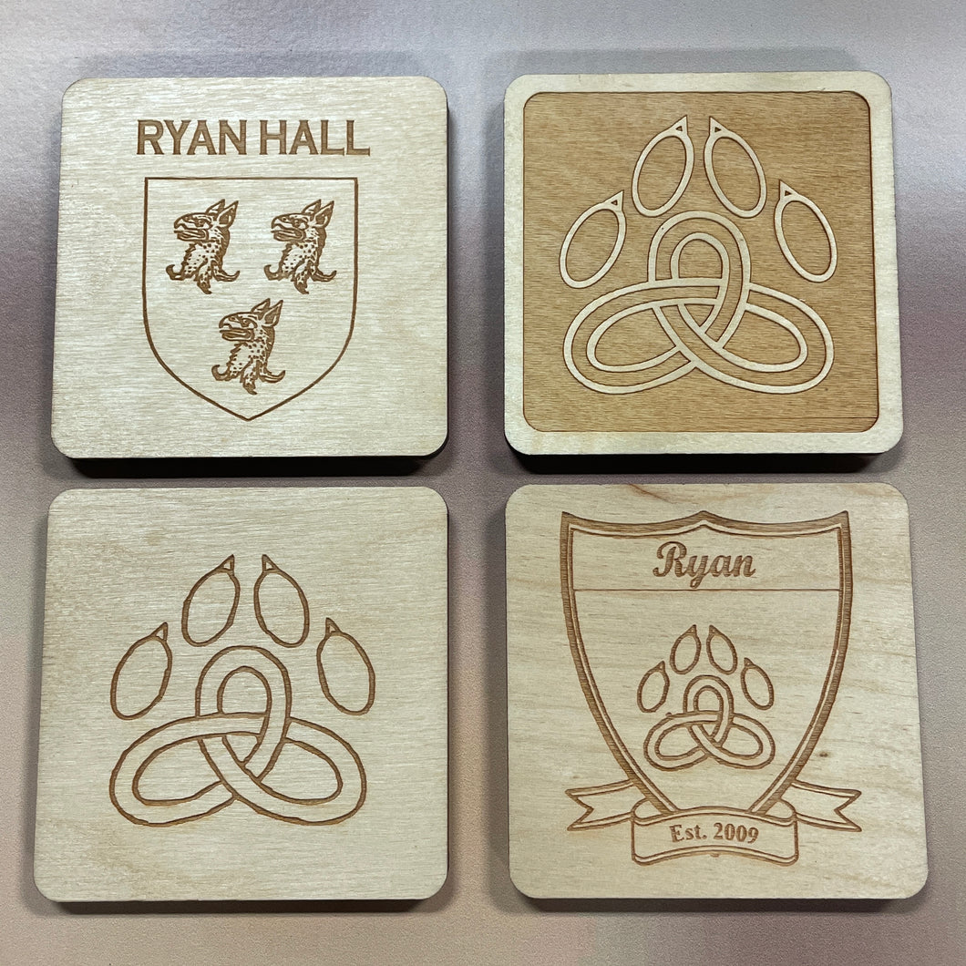 Ryan Hall Coaster Set
