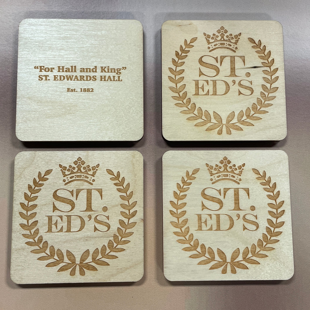 St. Edward's Hall Coaster Set