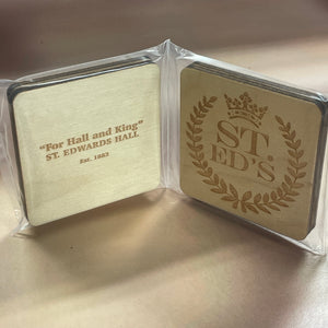 St. Edward's Hall Coaster Set