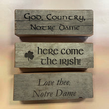 Load image into Gallery viewer, Notre Dame Stadium Bench Desk Accessory
