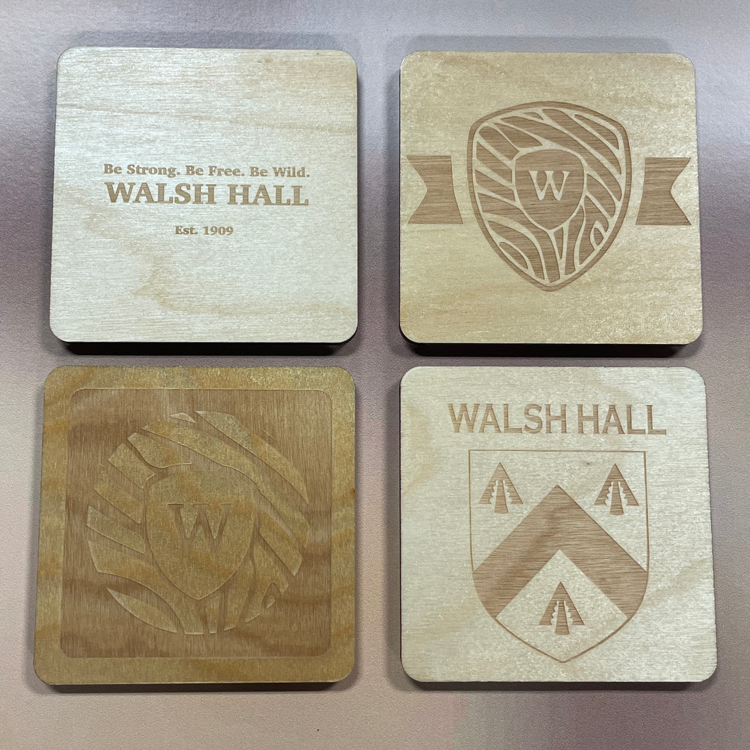 Walsh Hall Coaster Set