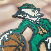 Load image into Gallery viewer, Premium Notre Dame Basketball Leprechaun
