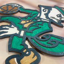 Load image into Gallery viewer, Premium Notre Dame Basketball Leprechaun
