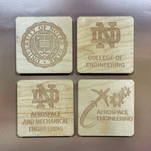 Load image into Gallery viewer, Notre Dame Engineering Program Coaster Sets
