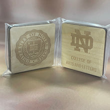 Load image into Gallery viewer, Notre Dame College or School Coaster Sets
