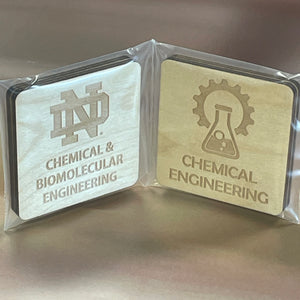 Notre Dame Engineering Program Coaster Sets