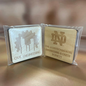 Notre Dame Engineering Program Coaster Sets
