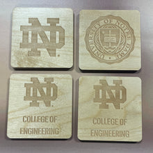 Load image into Gallery viewer, Notre Dame College or School Coaster Sets
