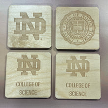 Load image into Gallery viewer, Notre Dame College or School Coaster Sets
