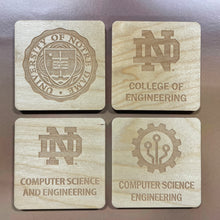 Load image into Gallery viewer, Notre Dame Engineering Program Coaster Sets
