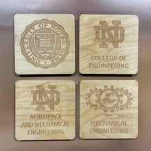 Load image into Gallery viewer, Notre Dame Engineering Program Coaster Sets
