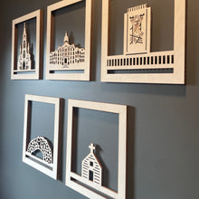 Load image into Gallery viewer, Notre Dame Campus Silhouettes
