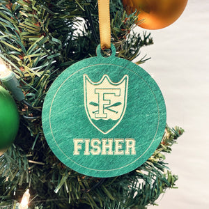 Fisher Hall Christmas Ornament