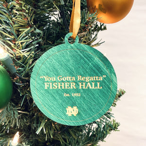 Fisher Hall Christmas Ornament