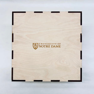 Personalized Notre Dame Keepsake Box