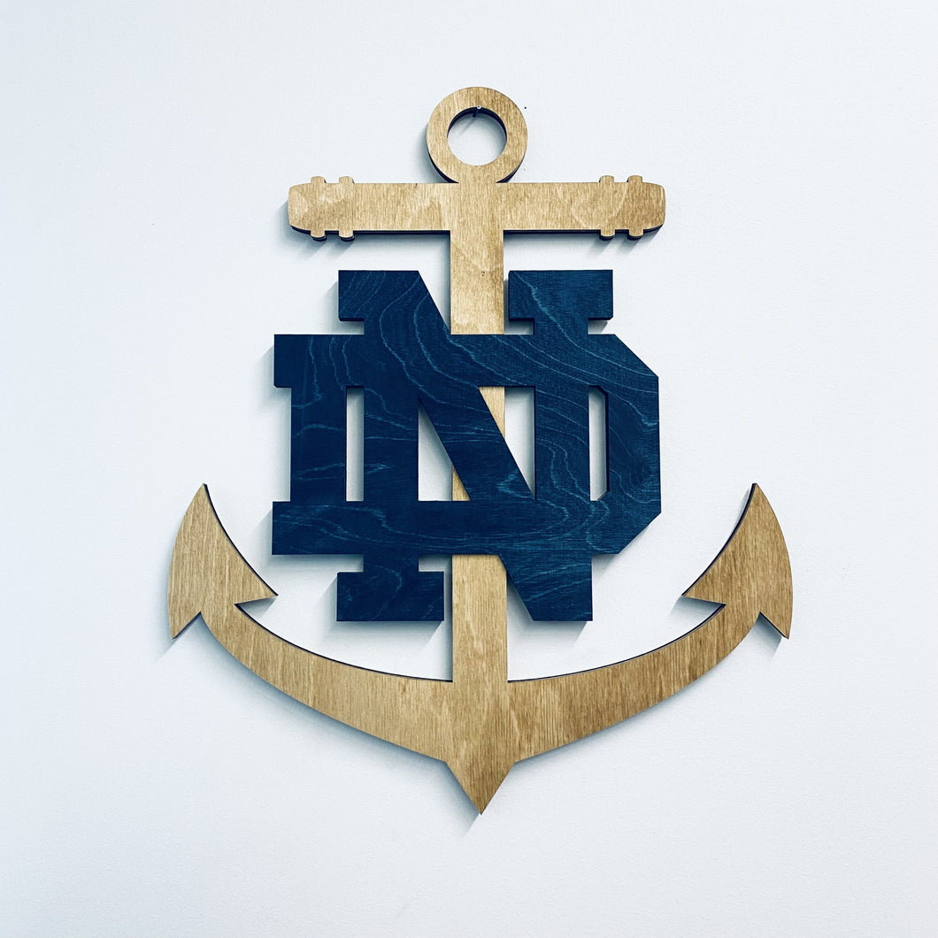 ND NROTC Wall Sign
