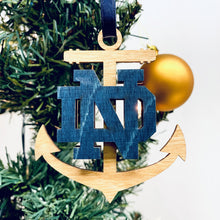 Load image into Gallery viewer, ND NROTC Christmas Ornament

