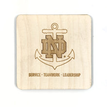 Load image into Gallery viewer, ND NROTC Coaster Set
