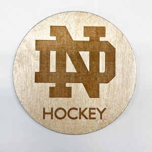 Notre Dame Hockey Coaster Set
