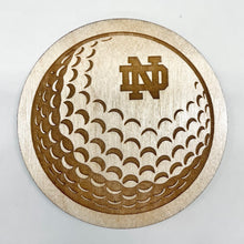 Load image into Gallery viewer, Notre Dame Golf Coaster Set
